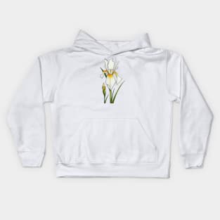 Iridescent Iris Kids Hoodie